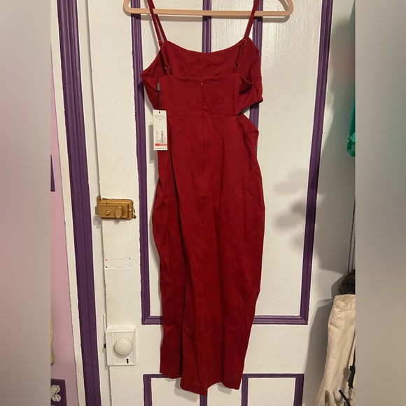 NWT Bonheur D’Amour Burgundy Dress from Nordstrom Rack Size M - Picture 3 of 3